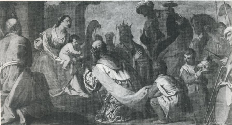 Matteo Ponzone, Poklon sv. treh kraljev, 1629 Jerman_Hirci_3